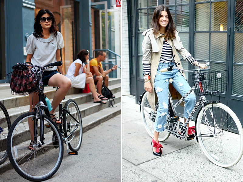 cycle chic, bicycle fashion, bicycle street style