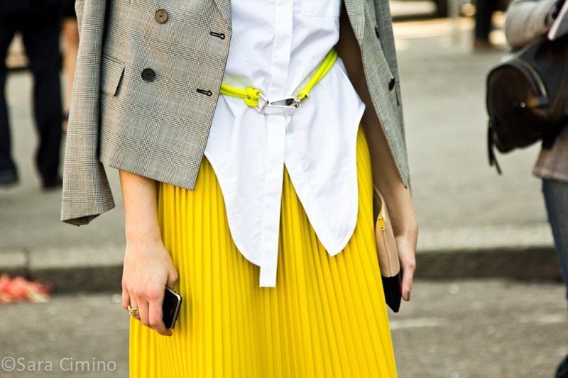 yellow outfit ideas, yellow street style, yellow street style (7)