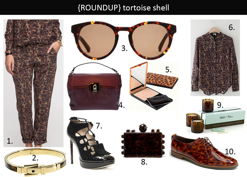 tortoise shell, tortoise shell fashion