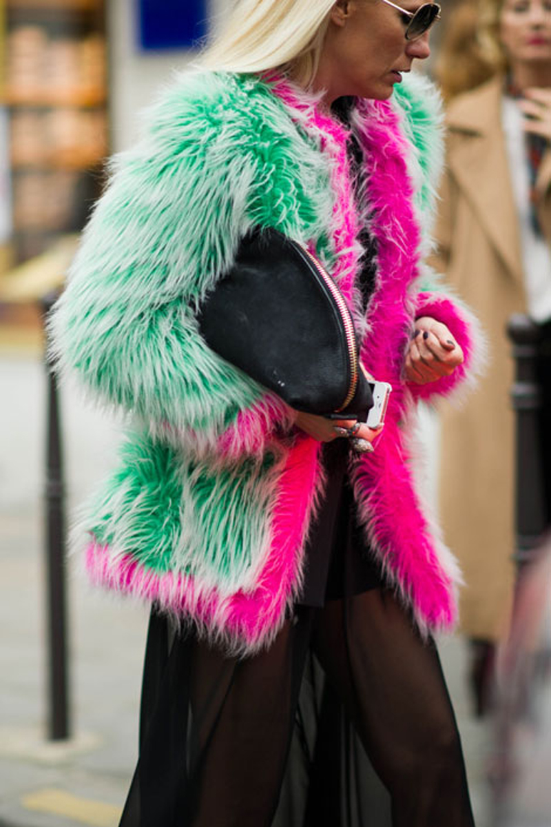 Colorful Furs - CHIC OBSESSION