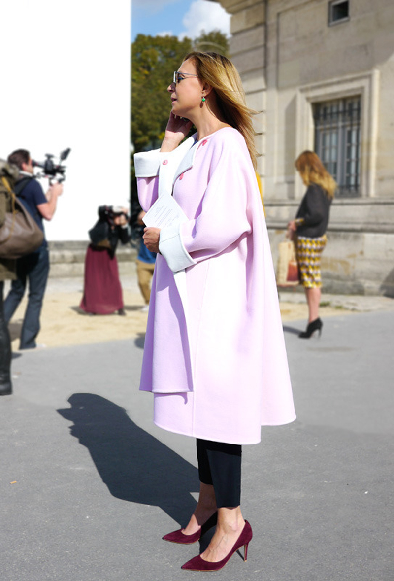 pink coat, pink coat style, pink coat trend (14)