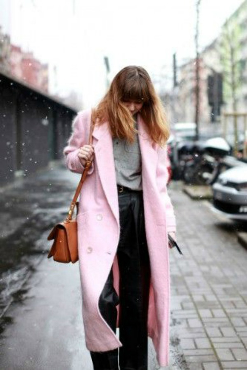 pink coat, pink coat style, pink coat trend (13)