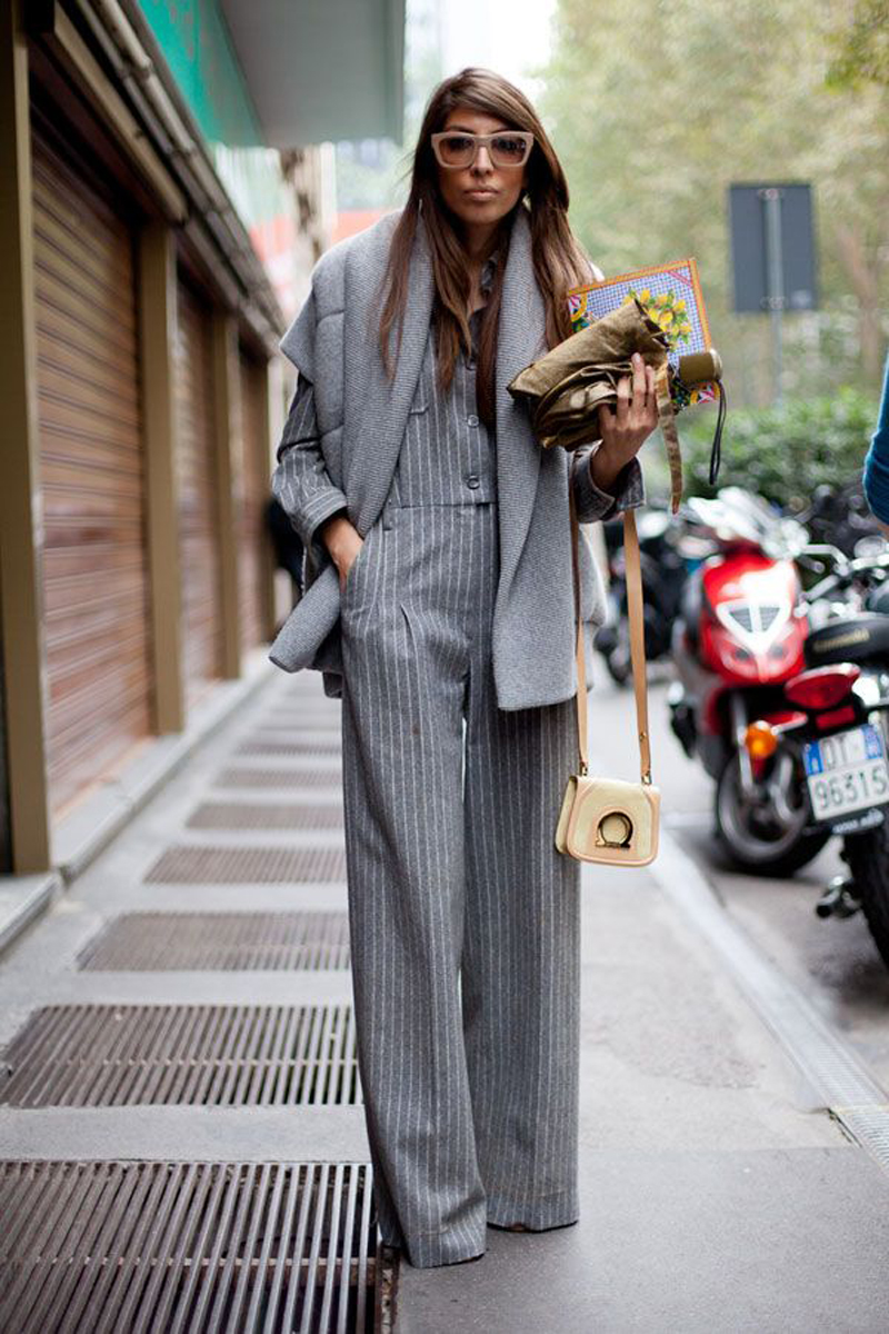 gray street style, gray fashion, gray inspiration (17)