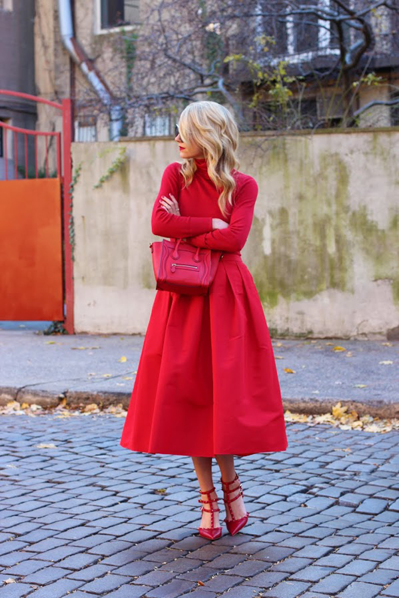 red street style, red fashion inspiration (8)
